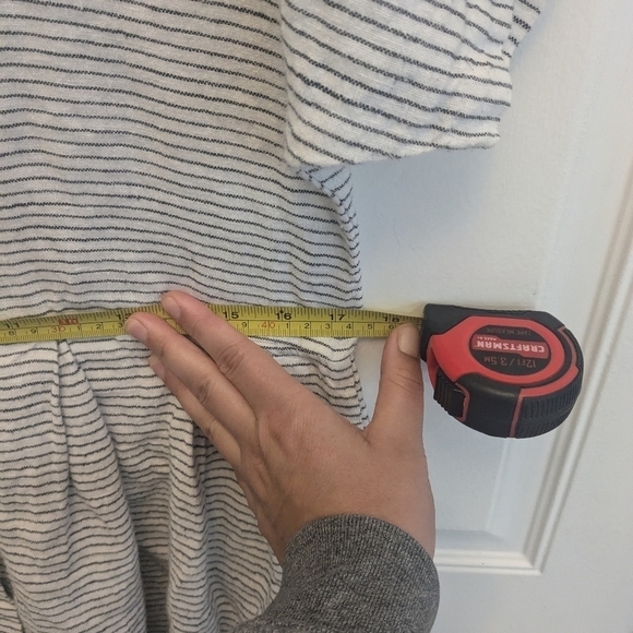 Offon Striped Linen Dress - Picture 4 of 5